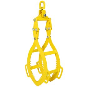 4 Jaw Timber Lifting Harvesting Pliers Gripper 32 Inches (Option: Yellow)